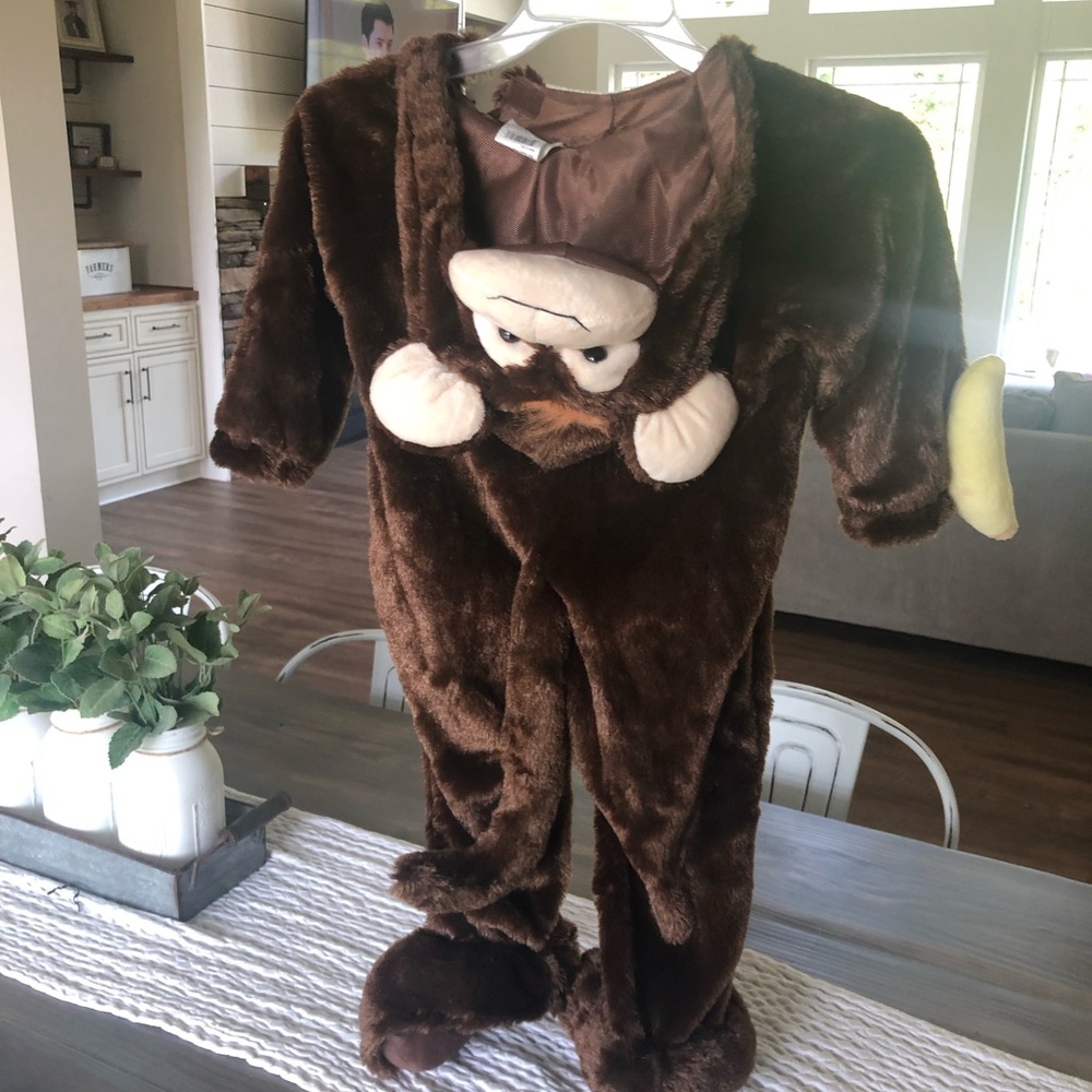 Halloween monkey costume size 18-24 mo